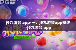 j9九游会 app-一、j9九游会app概述-j9九游会 app